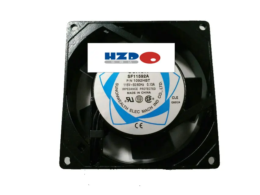 

New Original hzdo SF11592A 1092HBT 115V 90*90*25MM 9cm double ball cooling fan