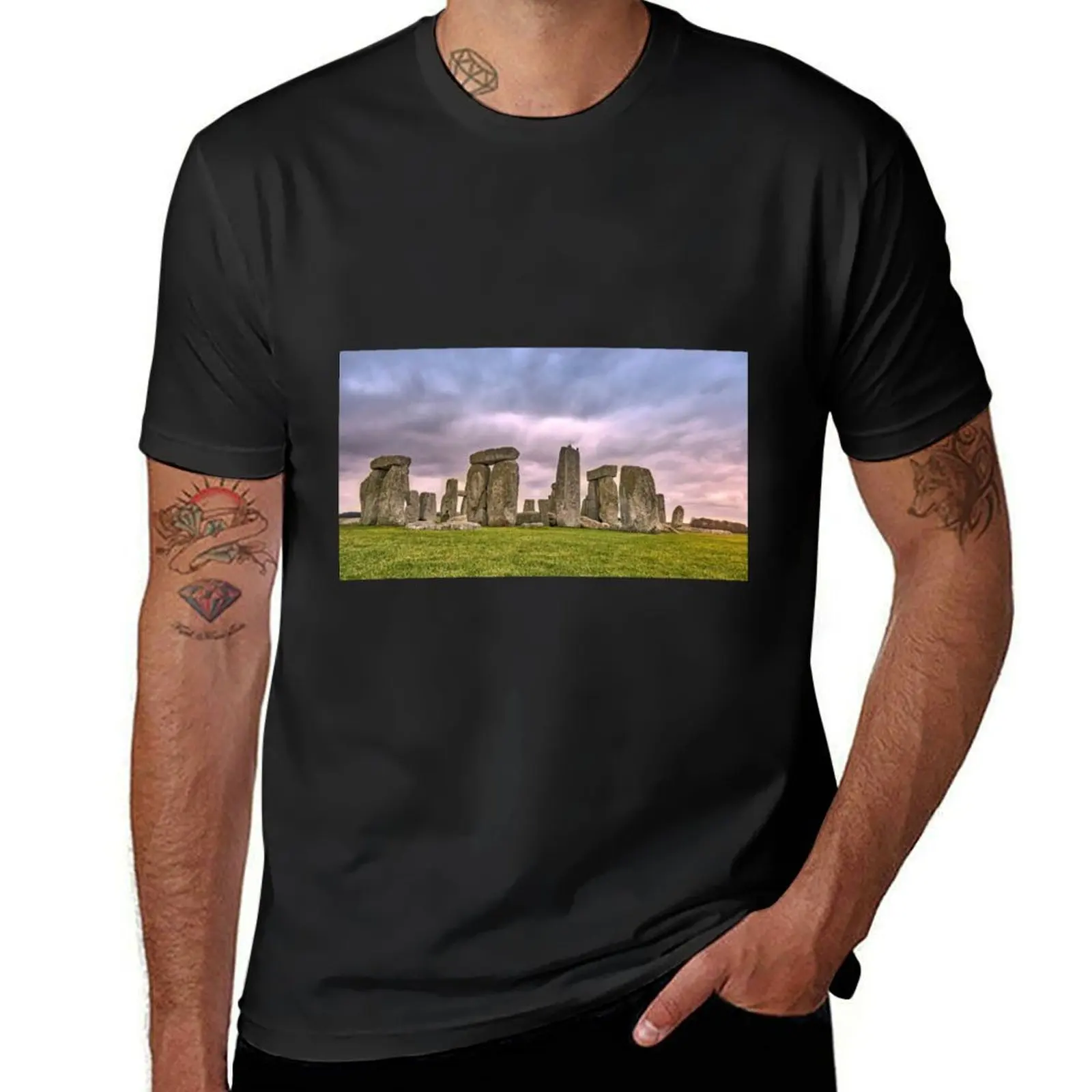 Stonehenge T-Shirt cute clothes sports fans oversized aesthetic clothes t shirt men