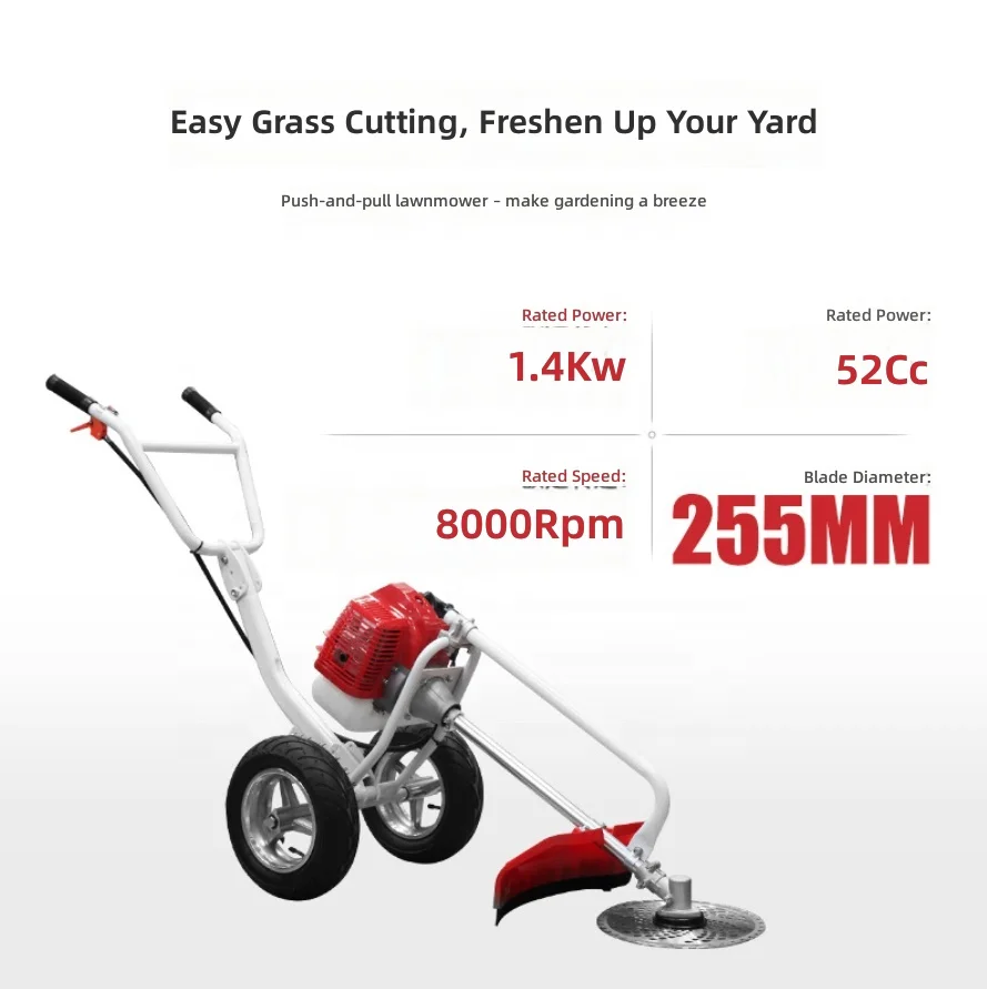 Small Multifunctional Hand-Held Lawn Mower Lawn Mower Hand Push