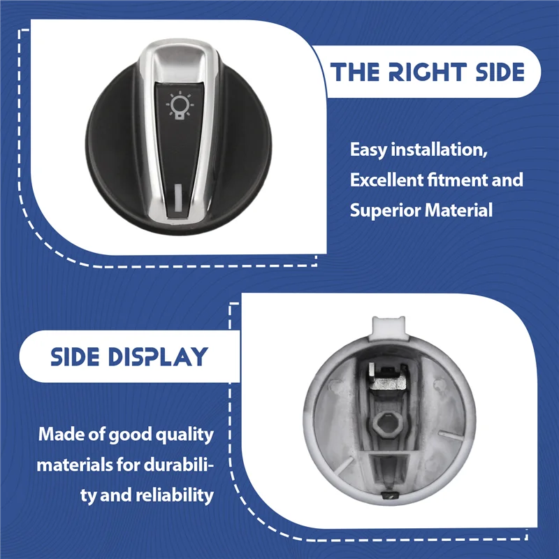 

Для BMW 3-SERIES E90 E91 LCI X1 E84 E88 E82 переключатель передних фар, кнопка вращения 9169405 61319169405