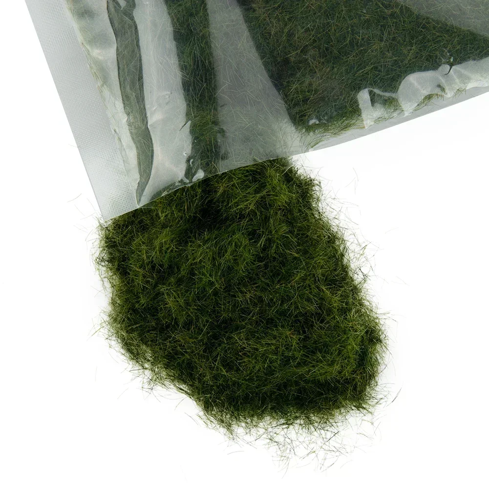 30g/bag Miniature Scene Model Materia Turf Flock Lawn Nylon Grass Powder STATIC GRASS 5MM Modeling Hobby Craft Accessories