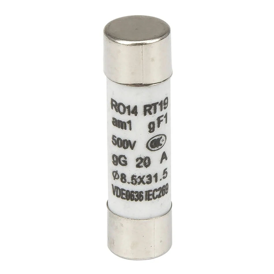 20pcs R014 500V 8.5x31.5mm ceramic tube fuse 1A 2A 3A 4A 5A 6A 8A 10A 16A 20A RO14 RT19 8.5*31.5mm 8.5x31.5 8.5*31.5
