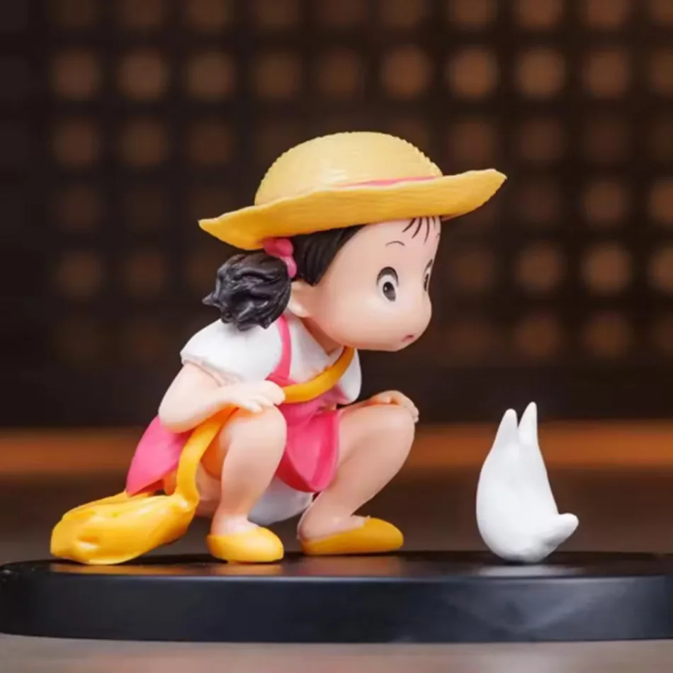Kawaii Mei Xiaomei Totoro Neighbor أنيمي الشكل لطيف دمية تحصيل نموذج الاطفال الجدول الديكور لعبة هدية #3