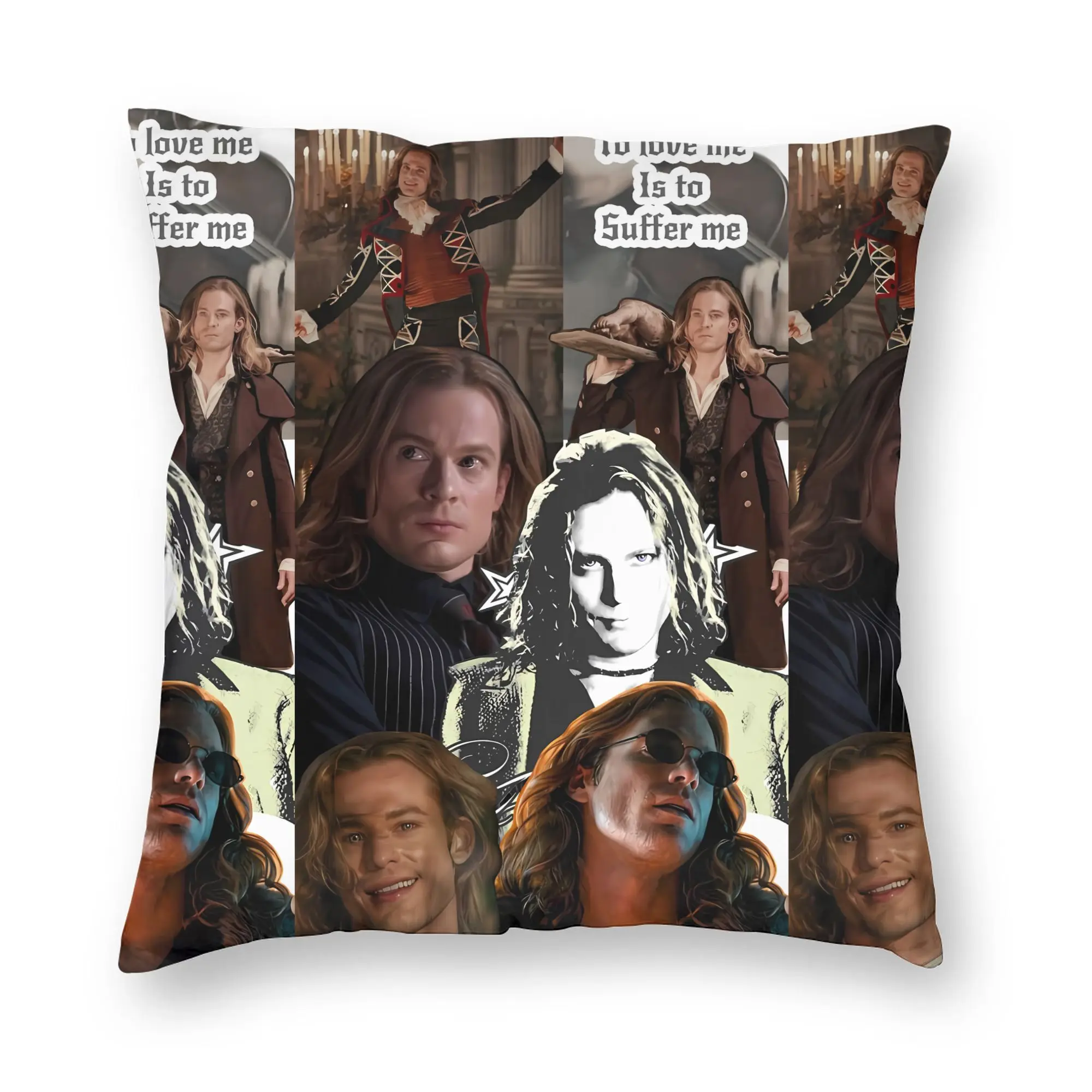 I-Interview With The Vampire IWTV Pillow Cover  Comfy Cushion Cover Novelty Pillow Case For Sofa Bedroom Home Decor