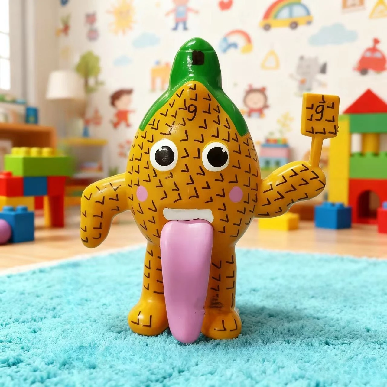 

2026 Аниме Brainrot House No 9, модель, милая кукла Esok Dua Macron, игра, окружающие игрушки для детей, подарок на день рождения