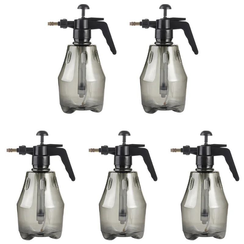 

B17B 5X Hand Pressure Sprayer Air Pump Spray Transparent Water Can Home Disinfection Garden Plants Flower Watering Tool
