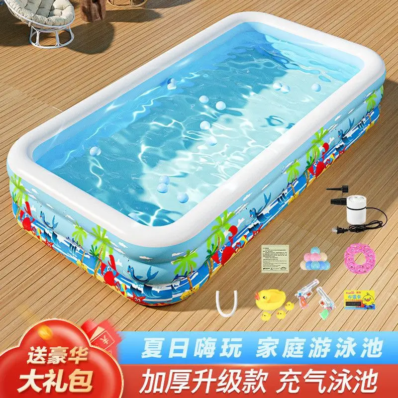 

Suitable for Inflatable swimming pool Adult thickened durable household Bathing Outdoor outdoor paddling