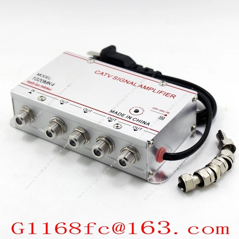 Household Cable TV Amplifier Analog Digital One Point Two Analog Splitter Ground Wave Signal