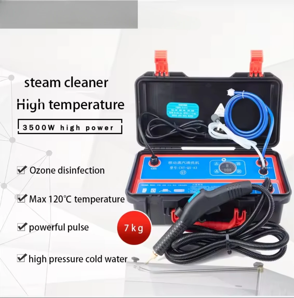 3000W Steaming Cleaner High Temperature And Pressure Steam Cleaner Electric For Kitchen car home Cleaning