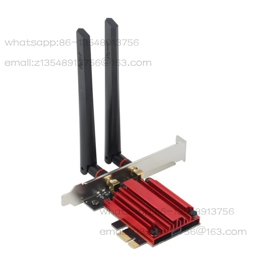 AX210 wireless network interface card desktop computer PCIE network interface card wifi6 bluetooth receiver AX200