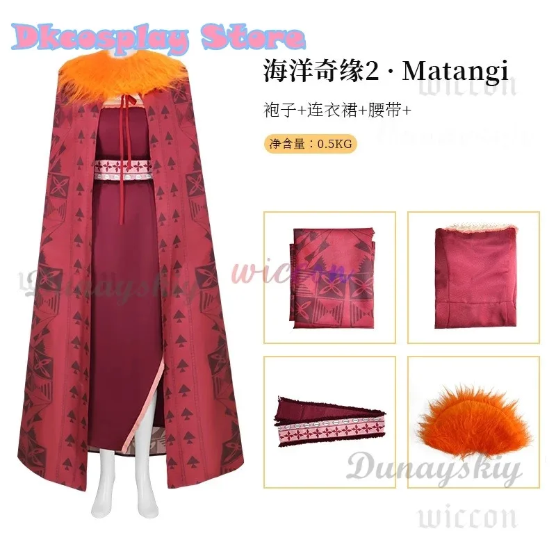 Villain Matangi Costume Cosplay Film Gioco di ruolo Mantello Abito Cintura Abbigliamento per adulti Vestito Halloween Carnevale Festa Donna Abito femminile