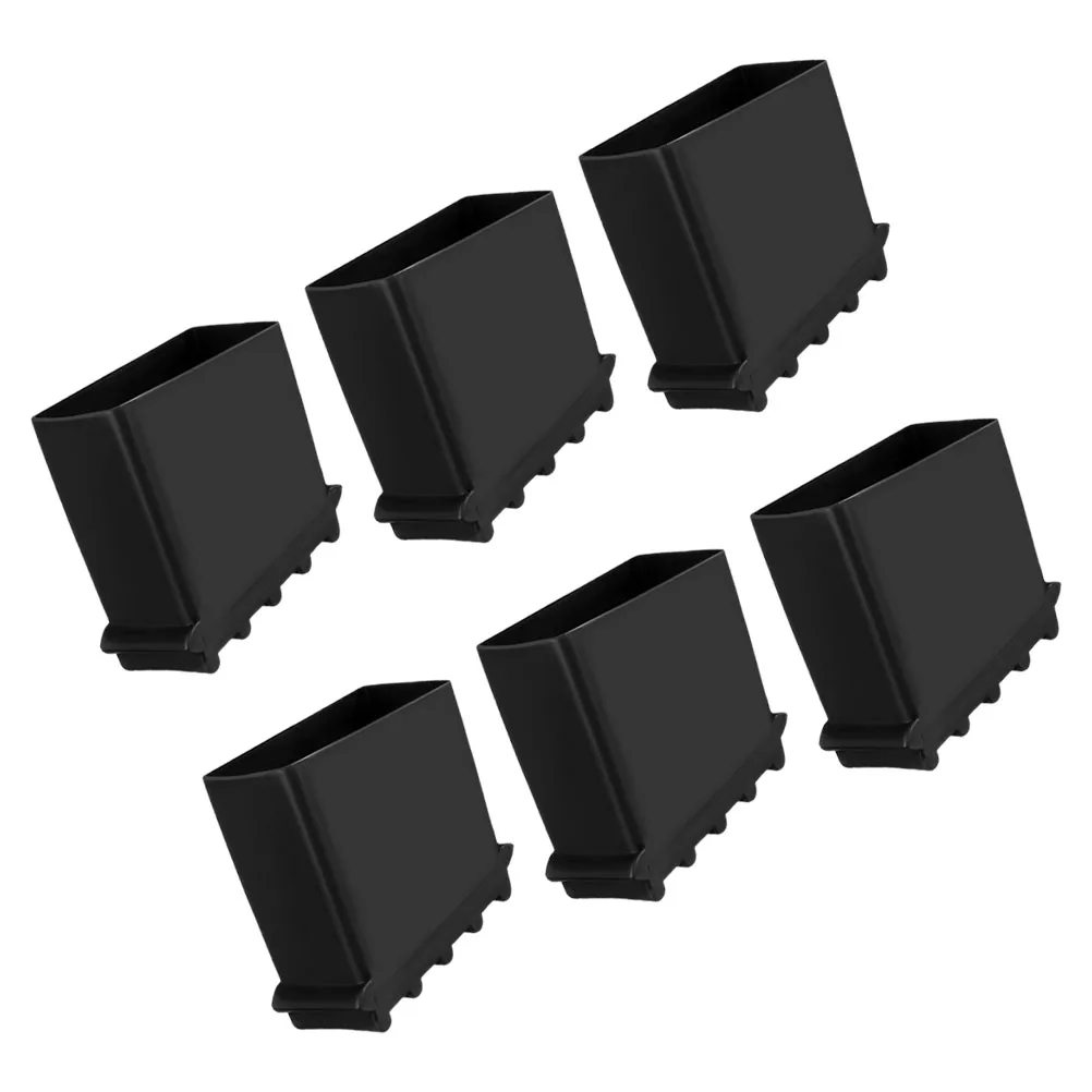 

6 Pcs Ladder Foot Cover Replacement Rubber Ends Antislip Safety Pads for Step Ladder Protective Feet Insulation Longlasting