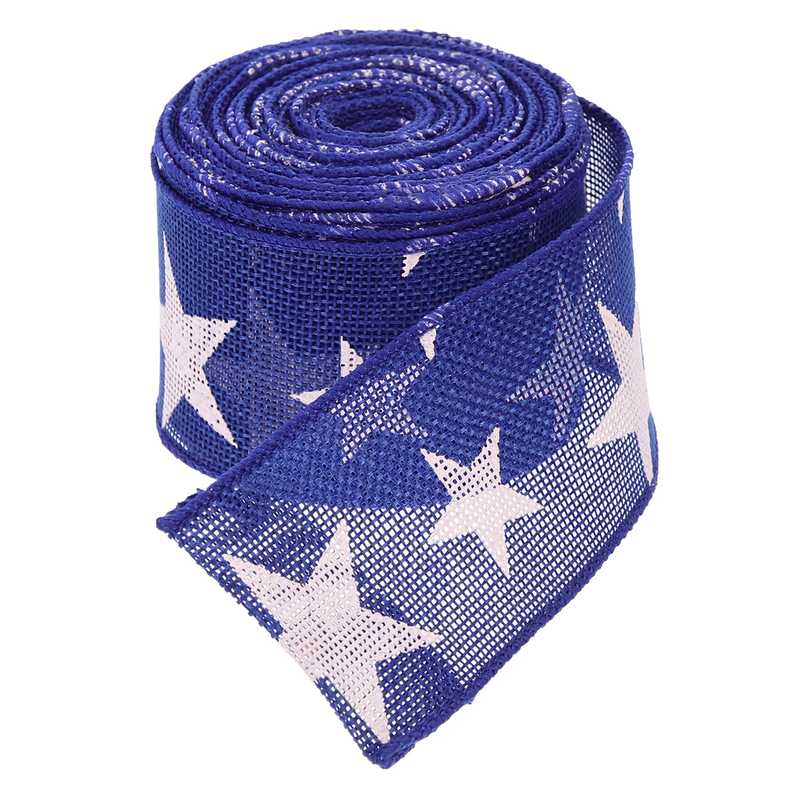 

Five-Pointed Star Ribbon Strap Premium Durable DIY Gift Wrapping Decoration Bouquet Sewing Independence Day Party Hairband