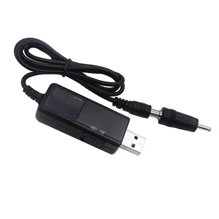 USB Boost Converter DC 5V to 9V 12V USB Step-up Converter Cable + 3.5x1.35mm Connecter For Power Supply/Charger/Power Converter