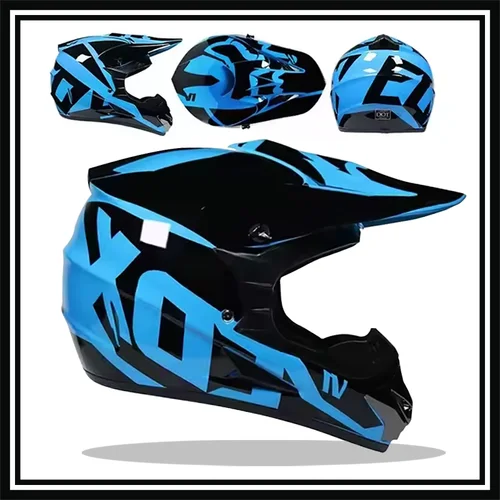 Casco de motocross juvenil: liviano y seguro para todoterreno, karting, descenso y ciclismo cruzado