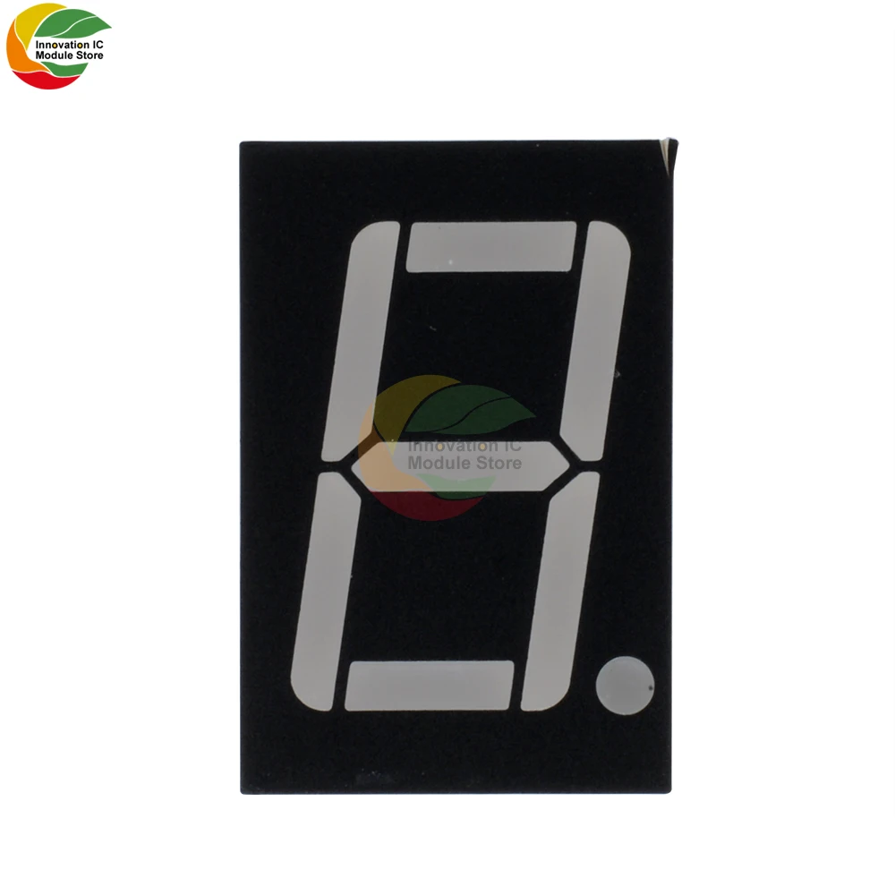 5 قطعة 0.56 بوصة 10 دبابيس 1 بت أرقام 7 قطعة اليشم الأخضر LED شاشة ديجيتال Digitron الأنود المشترك الكاثود #3