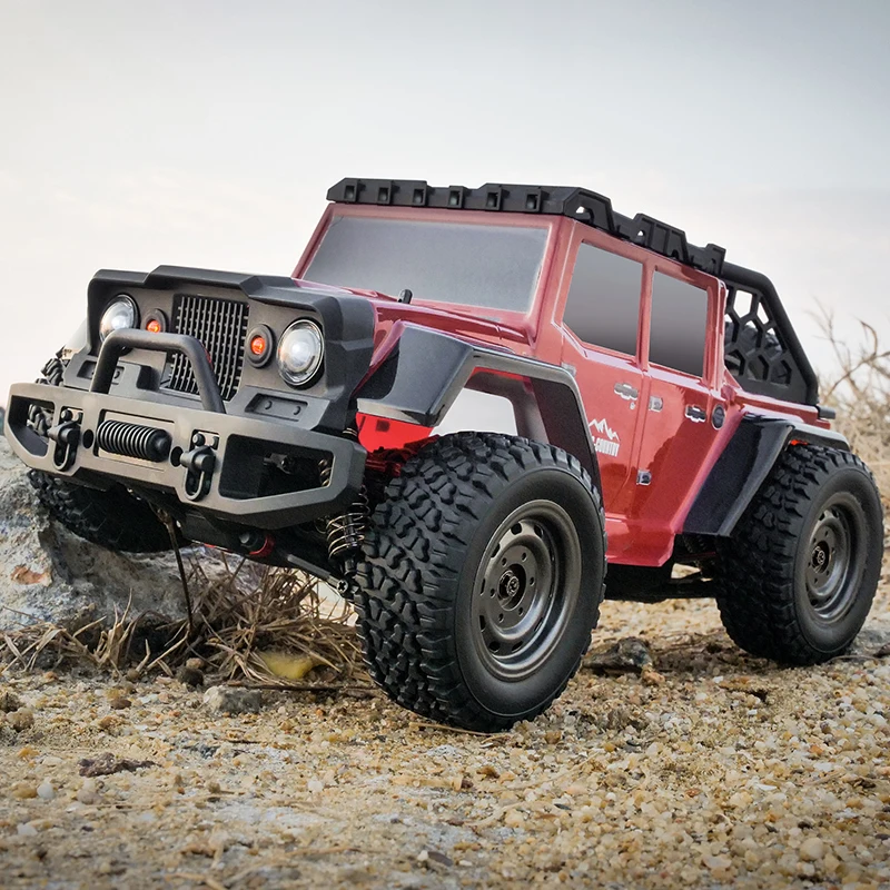 1:16 samochód wyścigowy RC 16104 Pro 4WD 70 KM/H szybki samochód bezszczotkowy 2.4G 16104 szczotkowany sterowanie radiowe zabawki-ciężarówki