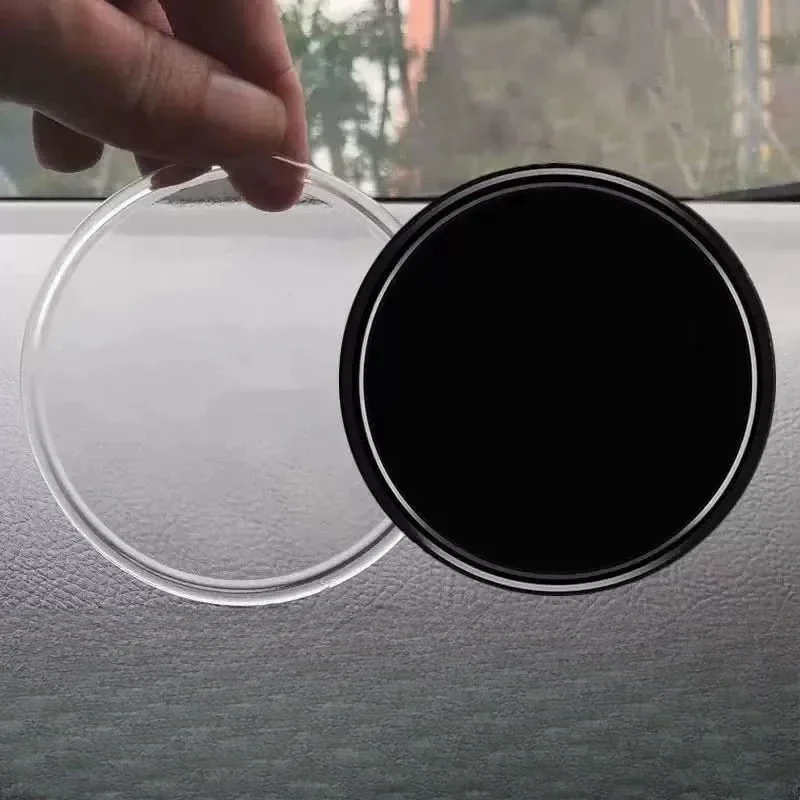 Car Dashboard Non-Slip Mats, Removable Sticky Silicone Gel Pad, Multi-Functional Auto Magic Gel Holder Stick to Cell Phone