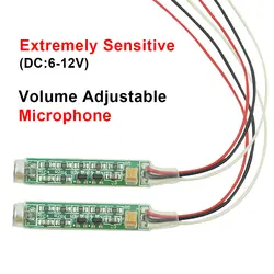 Micro HIFI 6-12V DC, Module de sortie réglable, micro, micro, adaptateur Audio, pour caméra IP CCTV