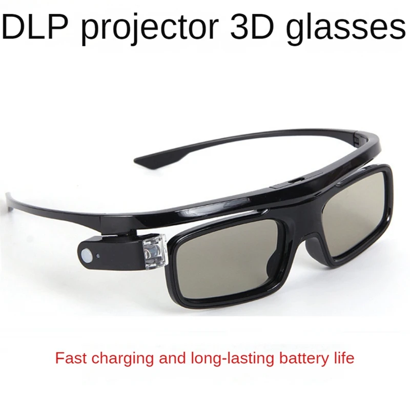 แว่นตา3D สำหรับ DLP โปรเจคเตอร์3D ยูเอฟโอ P19 P20 U30 U70 U50 U90 R17 R19 R20 DLP-Link ชัตเตอร์ที่ใช้งานได้จริงน่าตกใจ3D