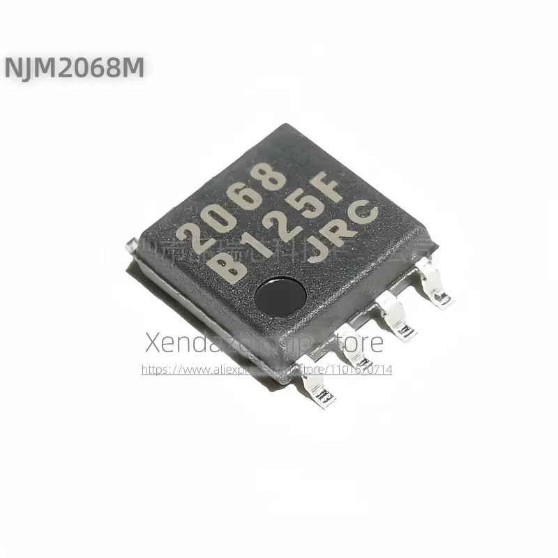 10pcs/lot NJM2068M-TE1 NJM2068M JRC2068 2068 SOP8 package Original genuine Operational amplifier chip