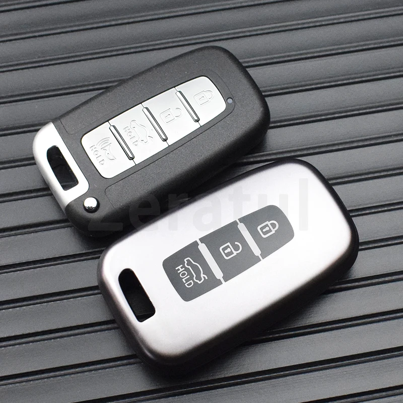 

3 4 Button TPU Car Key Cover Case Holder Fob Shell for Hyundai IX35 Sonata 8 for Kia Forte Rio 3 K2 K3 K5 Sportage Accessories