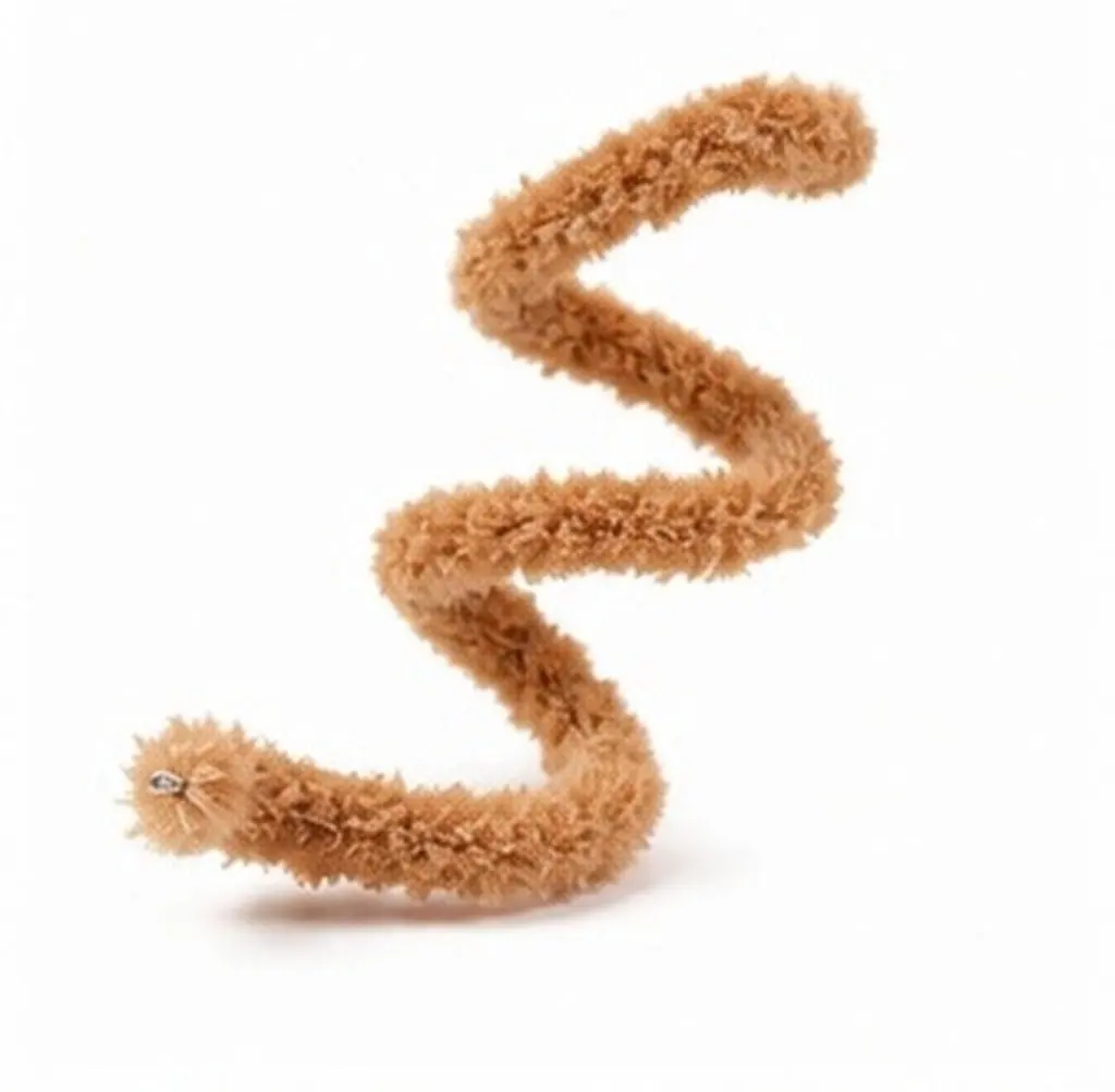 2Pcs Twist Rod Coral Fleece Pipe Cleaners Soft Flexible Stems for DIY Craft Accessories Handmade Decorations Creative Projects