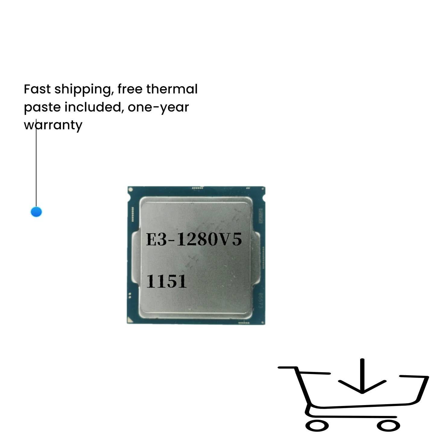 

Четырехъядерный процессор Xeon E3 1280 V5 1280 В 5 3,7 ГГц LGA 1151, процессор