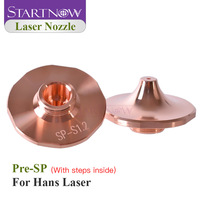 Startnow Precitec Laser Nozzle SP Series Single Double Layer Fiber Laser Cutting Nozzles For HANS Cutting Machine Parts