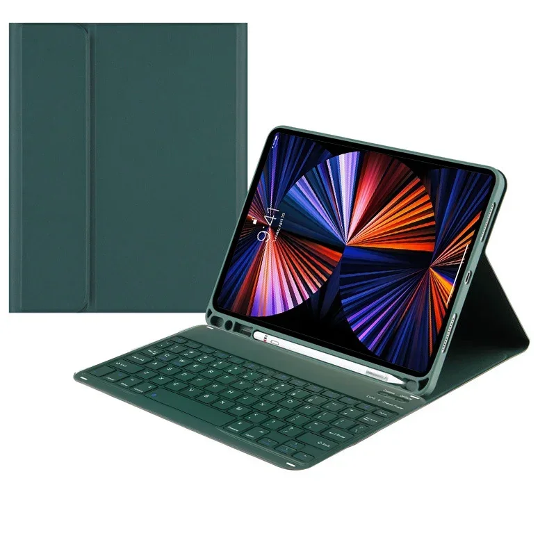 

Чехол с беспроводной клавиатурой для Samsung Galaxy Tab S10 Lite 10.9 дюймов 2025 SM-X400 SM-X406B с отсеком для стилуса, чехол-клавиатура Funda