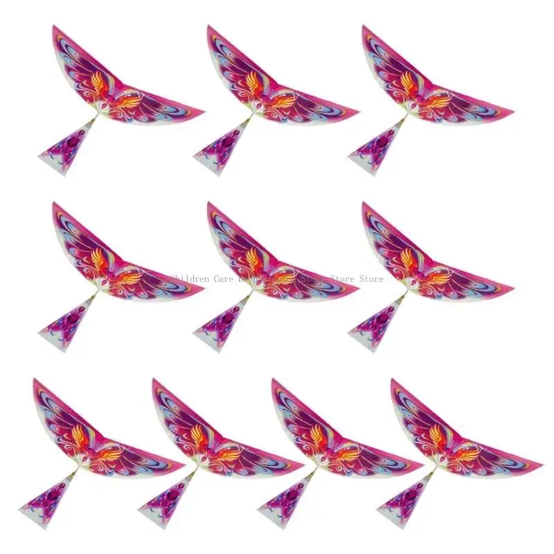 DIY Rubber Band Power Modelos diseñados a mano aves para niños Toy ciencia aire libre