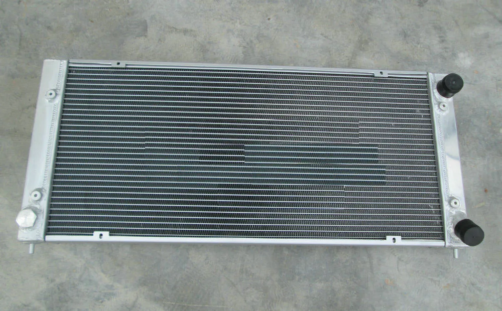 Aluminum Radiator for 1984-1992 VW GOLF GTI JETTA MK2 A2 1.6D/1.8/2.0 GAS NA 8V/16V W/AC TYPE Turbo 1985 1986 1987 1988 1989