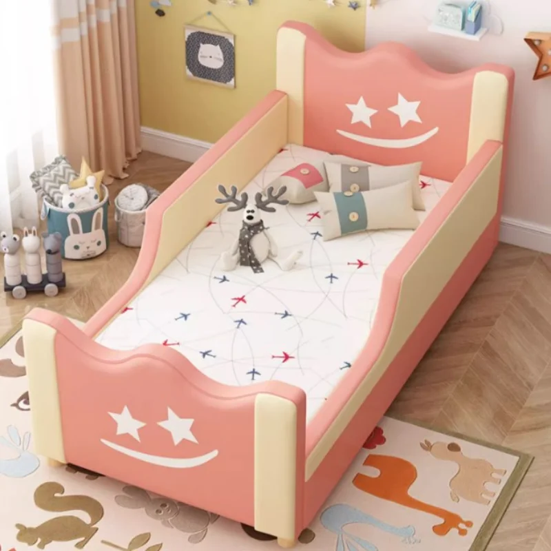 Cute Girl Pretty Childrens Bed Frame Mattress Modern Solid Wood Children Beds Kids Loft Cama Infantil Bedroom Set Furniture