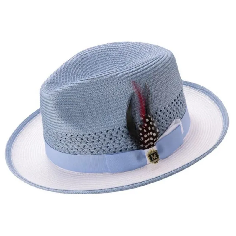 New hand-woven top hats small for traveling and shopping