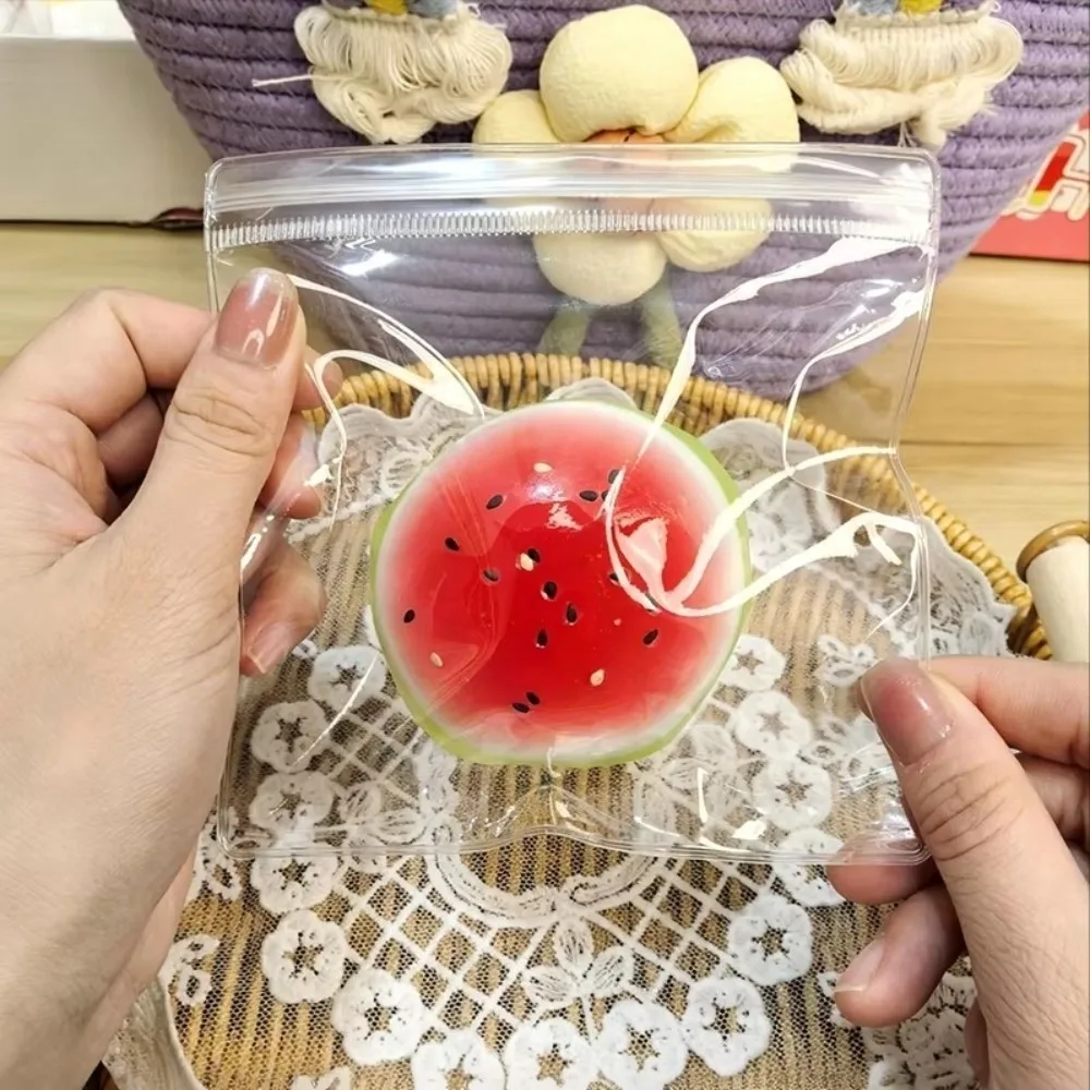 New Fashion Cat Paw Watermelon Stress Reliever​​ Cream Slime Squeezable Anti-stress Squeeze Slow Rebound Stress Relief Gift