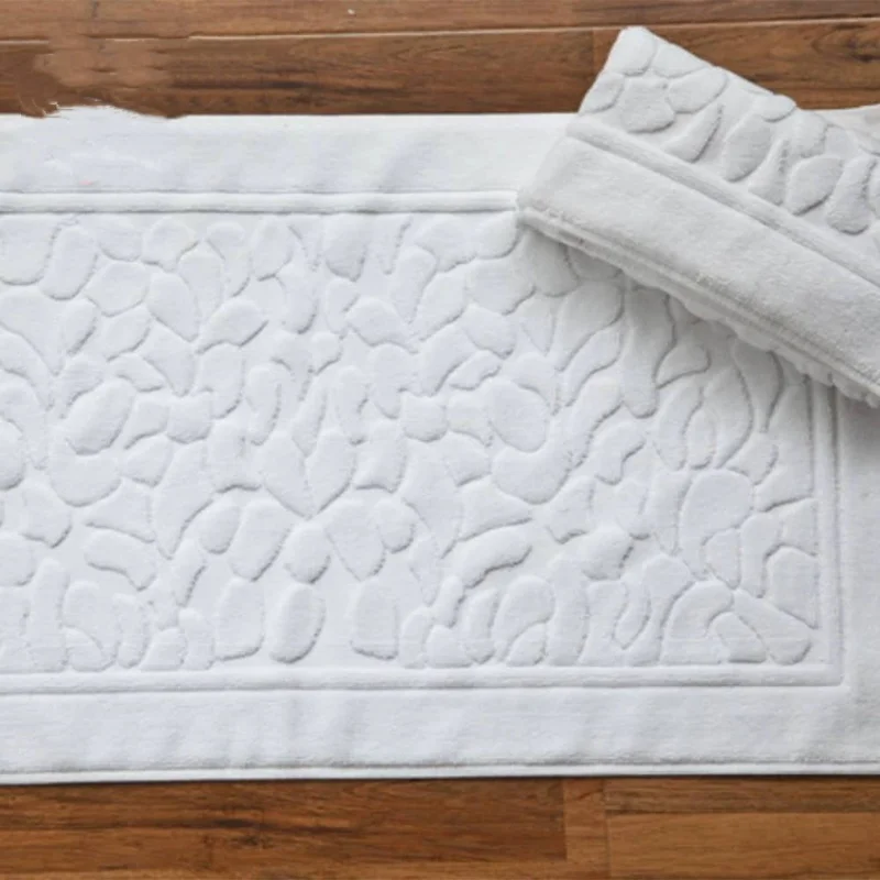 White Pebble Floor …