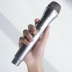 Microphone Prop Plastic Mics Toy Practice Plastic Microphone for Karaoke Stage Costume Prop Portable Audio Video Supplies