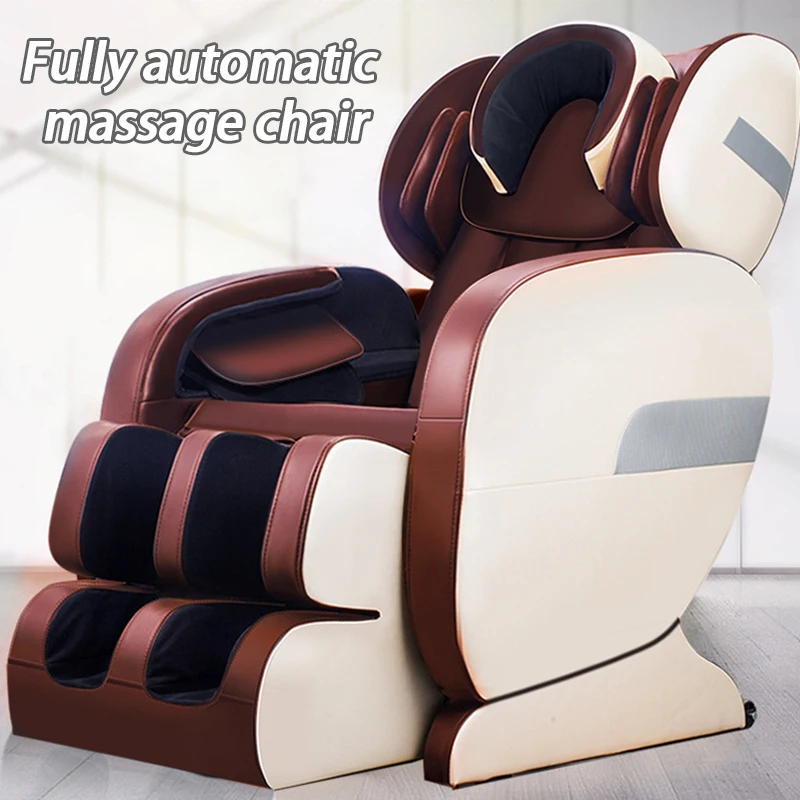 Full Body Massage Chair with Airbag Coverage, Zero Gravity, 8D Foot Massage, Heated, Leg Vibration & Space Capsule Experience