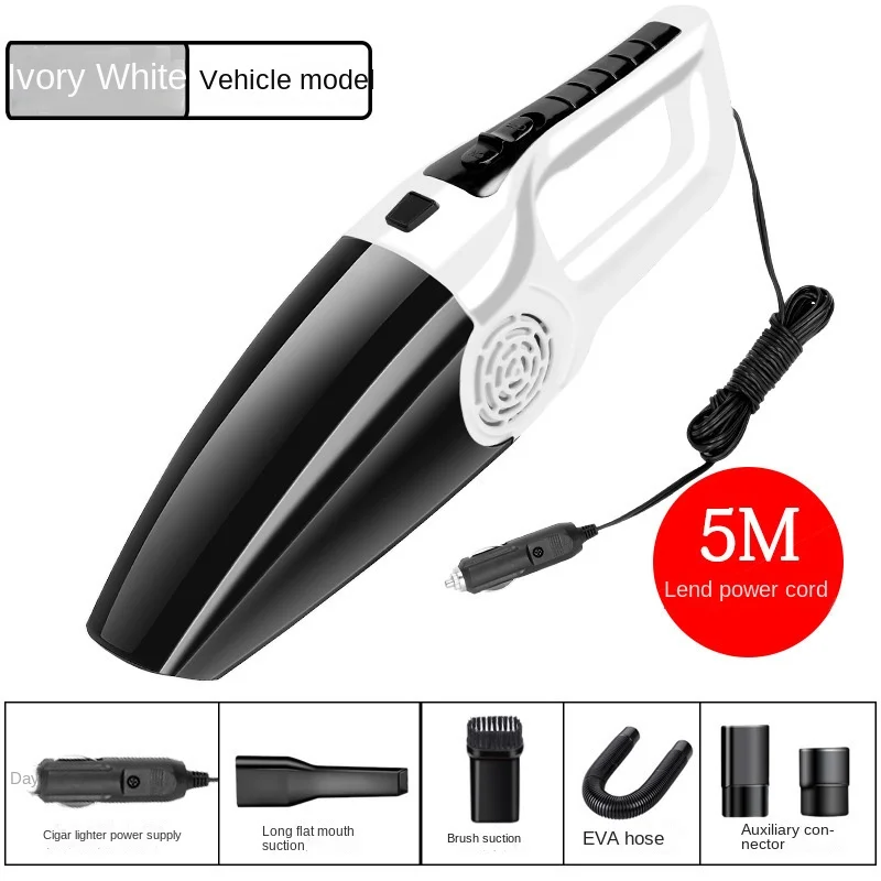 Car Vacuum Cleaner Portable Wet And Dry dual-use Vacuum Cleaner Powerful Handheld Mini Vaccum Cleaners High Suction 12V 120W