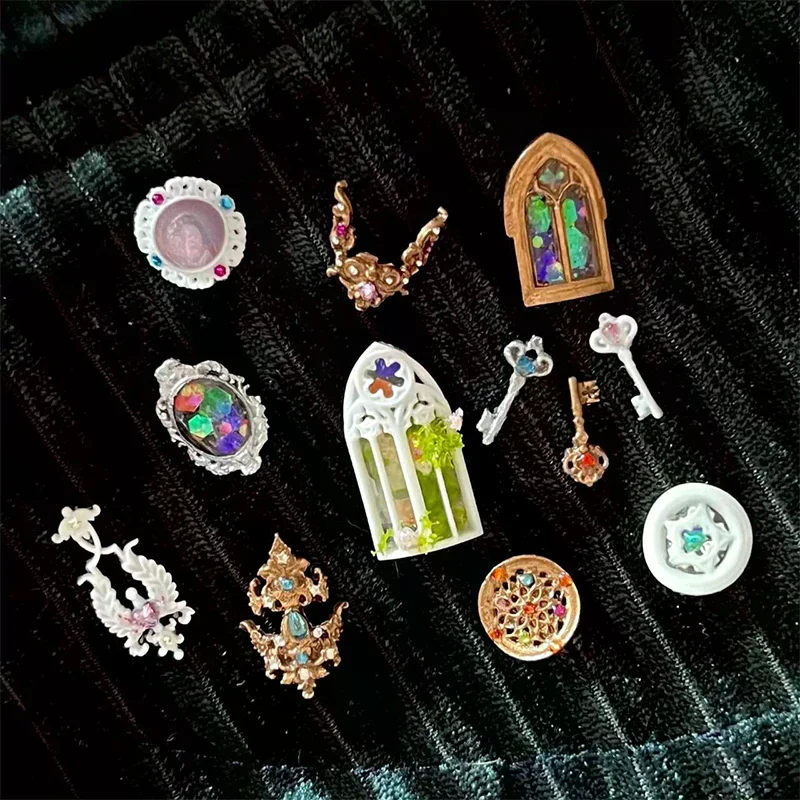 Mini cornice per foto a forma di stampo per unghie in silicone per timbratura delle unghie Unghie per unghie fai da te Design per salone di bellezza Strumento per manicure stereoscopico