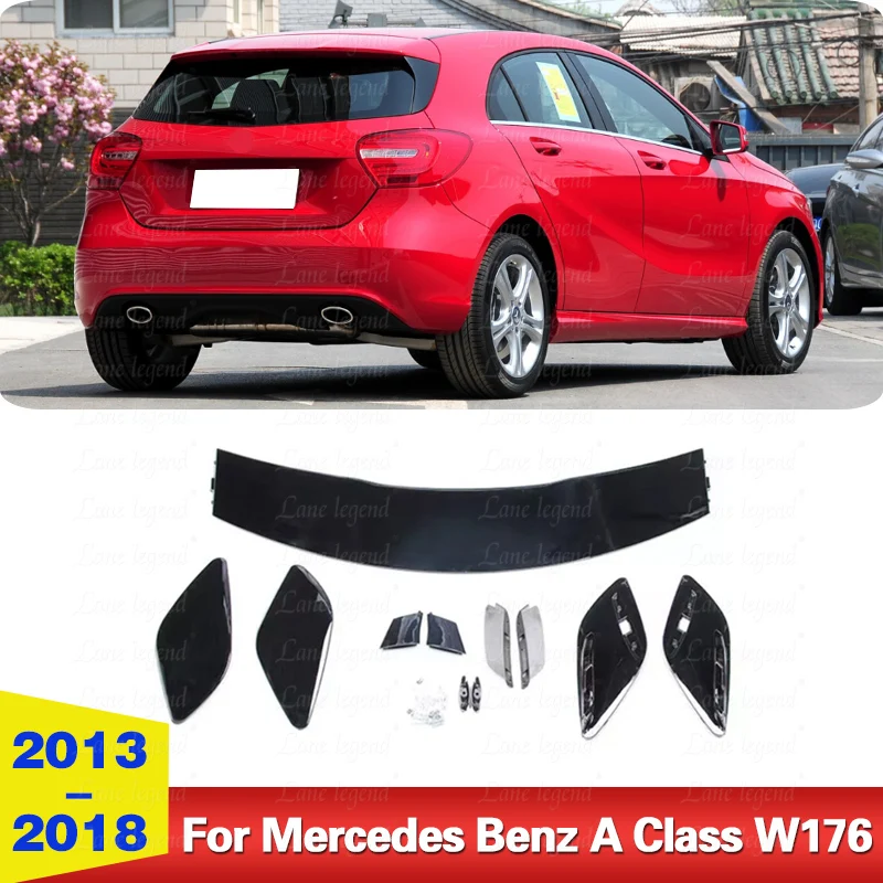 Body Kit Styling Rear Spoiler Wing Back Tail For Mercedes Benz A Class W176 2013-2018 Modified Refit Car Auto Parts