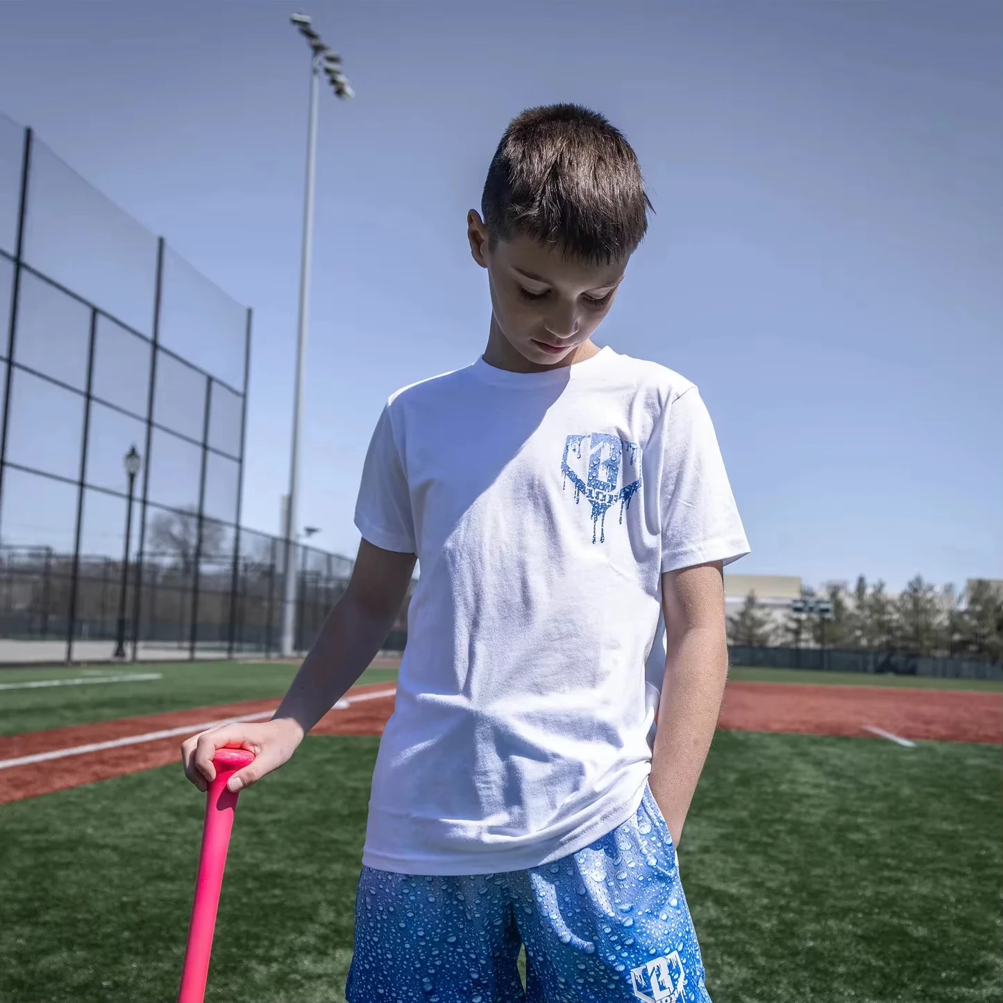 

2025 New Summer Mens Rain Delay Youth Tee Motorcycle Gym Quick-drying Sleeve Outdoor Sports Top for Streetwear Casual - White