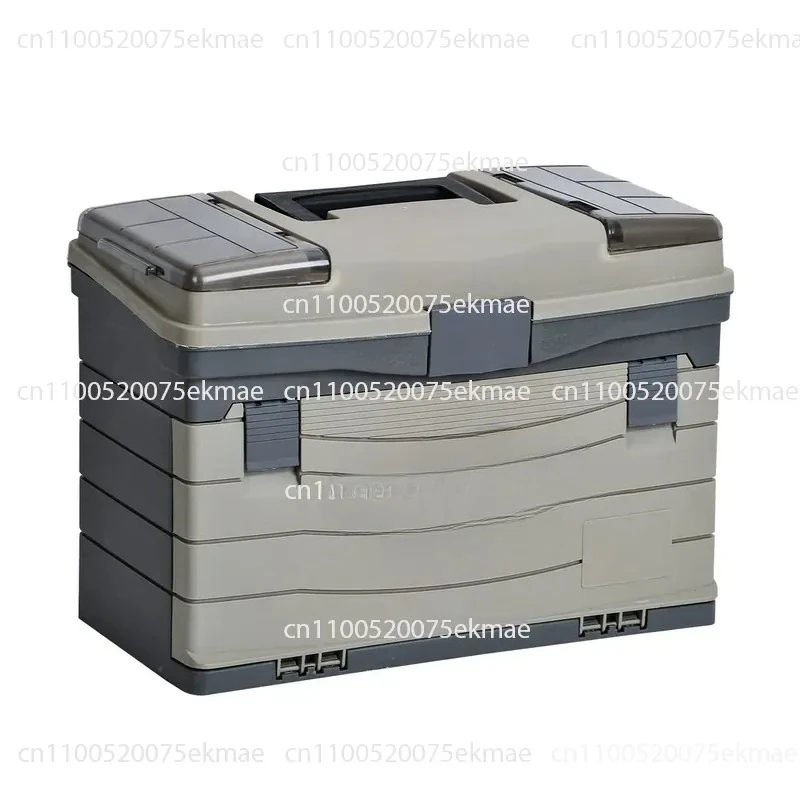 Batch Head Storage Box Multifunctional Portable Storage Repair Tool Portable Large Hardware Car Electrician Storage Box