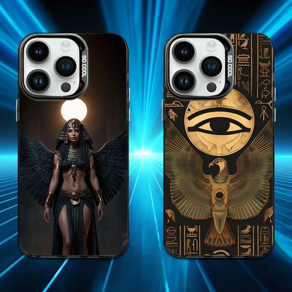 

Ancient C-Cleopatra Phone Case For iPhone 16,15,14,13,12,11,Mini,Pro,MAX Black Matte Shockproof Cover