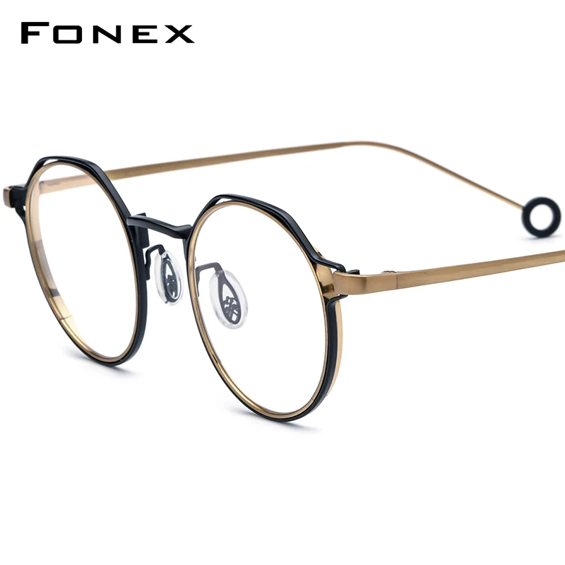 fonex-Oculos-redondos-de-titanio-puro-para-homens-e-mulheres-oculos-poet-smooth-grace-fashion-novo-2023