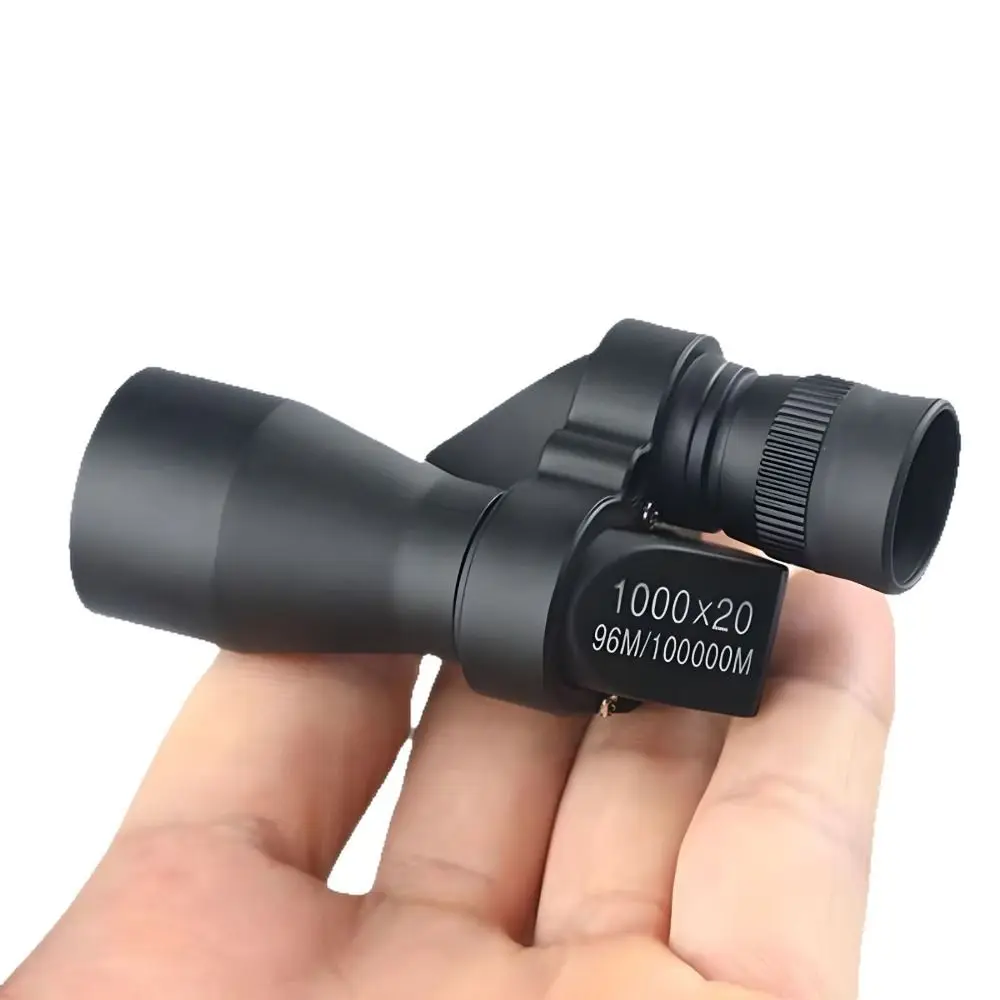 Telescopio Monocular de alta definición, Zoom de gran aumento, Mini telescopio de visión nocturna con poca luz, telescopio óptico portátil