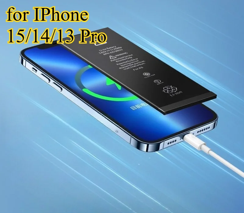 

7180mAh High Capacity Replacement Battery for IPhone 15/14/13 Pro Max/Plus/Standard Extended Long Lasting Li-ion Battery
