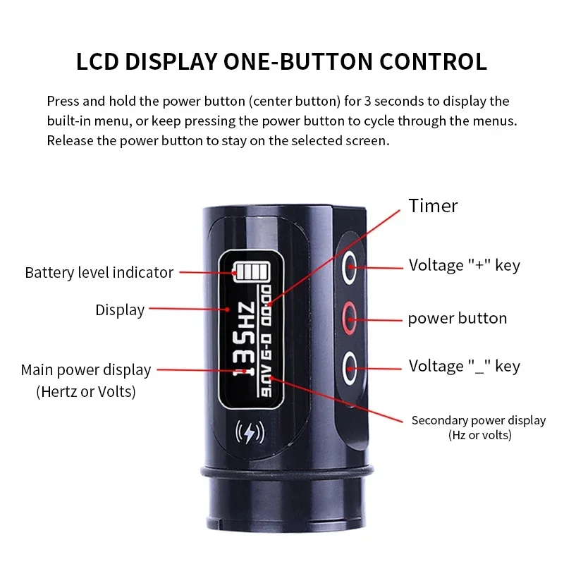 Tattoo Machine Professional Tattoo Pen Wireless Semi Permanent Makeup Eyebrow Tattoo Pen