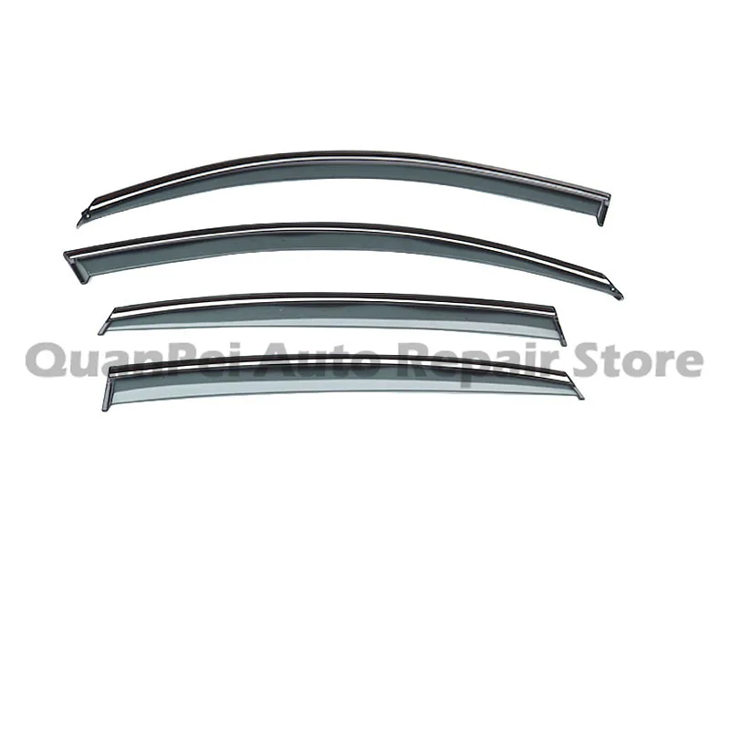 Wear Resistant Rain Guards For Audi 2013-2018 A6 C7 Fine Match Practical Auto Window Protective Parts