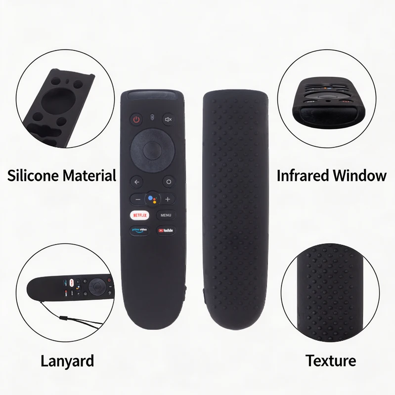 Silicone Protective Cover Case for OnePlus 1+ TV 32 40 43 Y1 Y Series Controller